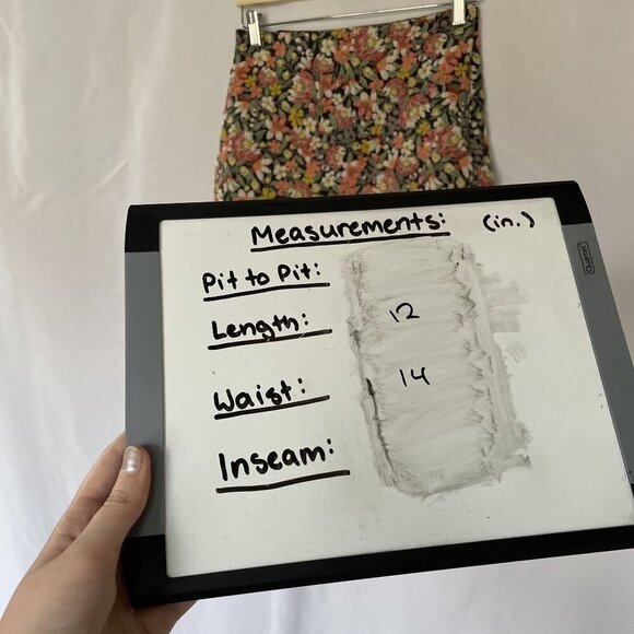 Womens Floral Mini Skirt By Loft With Colorful Botanical Embroidery In Size 12 - Picture 6 of 7